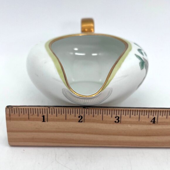 Noritake China Floral Gravy Boat Creamer Made In Japan Porcelain With Gold Trim - Picture 9 of 10